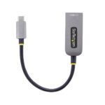 StarTech.com USB-C to 2.5Gb Ethernet Adapter, Thunderbolt 3 Compatible, Grey