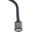 StarTech.com USB-C to Dual DisplayPort 1.4 MST Hub, Dual 5K 60Hz DP Adapter, Grey