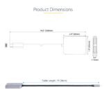 StarTech.com USB-C to Dual DisplayPort 1.4 MST Hub, Dual 5K 60Hz DP Adapter, Grey