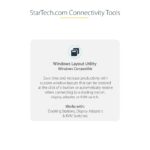 StarTech.com USB-C to Dual DisplayPort 1.4 MST Hub, Dual 5K 60Hz DP Adapter, Grey