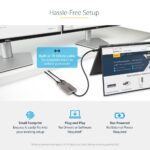 StarTech.com USB-C to Dual DisplayPort 1.4 MST Hub, Dual 5K 60Hz DP Adapter, Grey