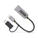 StarTech.com USB-C to Ethernet Adapter, 2.5 Gigabit, USB 3.2 Gen 1, NBase-T, Grey