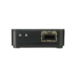 StarTech.com USB-C to Fiber Optic Gigabit Ethernet Adapter - Open SFP, Black