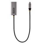 StarTech.com USB-C to Gigabit Ethernet Adapter 0.3m Black/Grey