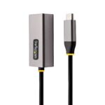 StarTech.com USB-C to Gigabit Ethernet Adapter 0.3m Black/Grey