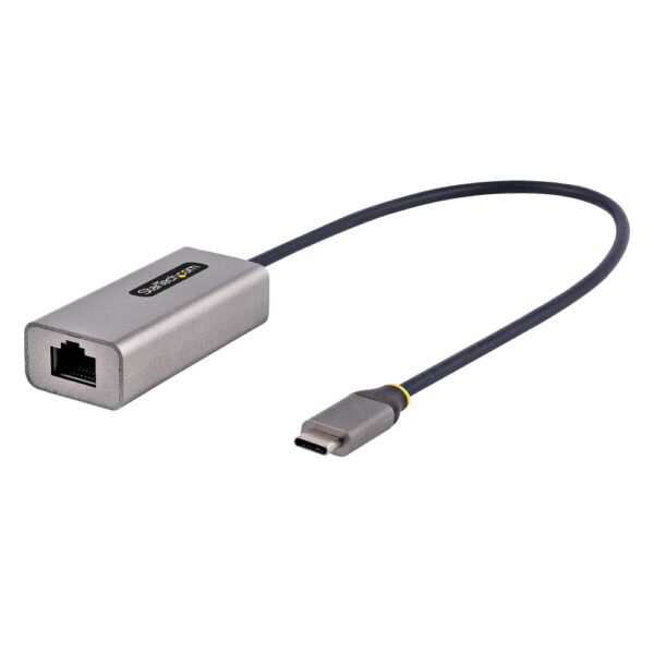 StarTech.com USB-C to Gigabit Ethernet Adapter 0.3m Black/Grey