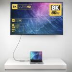 StarTech.com USB-C to HDMI Adapter, 20cm, 8K 60Hz / 4K 120Hz, HDMI 2.1, HDR10+, Grey