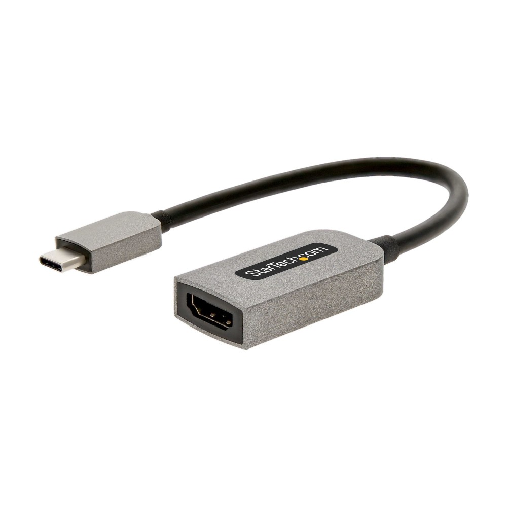 StarTech.com USB-C to HDMI Adapter, 4K 60Hz, HDR10, USB-C Male to HDMI 2.0b, 0.13m, Grey StarTech.com USB-C to HDMI Adapter, 4K 60Hz, HDR10, USB-C Male to HDMI 2.0b, 0.13m, Grey
