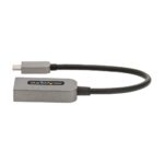 StarTech.com USB-C to HDMI Adapter, 4K 60Hz, HDR10, USB-C Male to HDMI 2.0b, 0.13m, Grey
