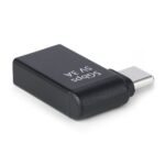 StarTech.com USB-C to USB-A Adapter, Right-Angled, 5Gbps, Aluminium, Black