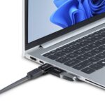 StarTech.com USB-C to USB-A Adapter, Right-Angled, 5Gbps, Aluminium, Black