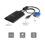 StarTech.com USB Crash Cart Adapter with File Transfer & Video Capture, VGA, 1920x1200, Black