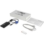 StarTech.com USB Crash Cart Adapter with File Transfer & Video Capture, VGA, 1920x1200, Black