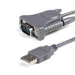 StarTech.com USB to DB9/DB25 RS232 Serial Adapter Cable 0.9m Grey