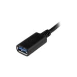 StarTech.com USB31CAADP USB-C to USB-A Adapter, 0.15m, 5Gbps, USB-IF Certified, Black