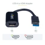 StarTech.com USB32HDES USB 3.0 to HDMI Adapter, 1080p, Windows, Black