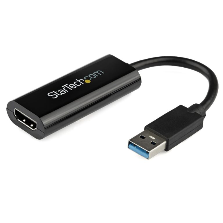 StarTech.com USB32HDES USB 3.0 to HDMI Adapter, 1080p, Windows, Black