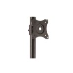 StarTech.com Vertical Dual Monitor Stand for up to two 27" Displays - Black