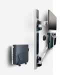 StarTech.com Wall Mount Workstation for 27-32" Monitor (10kg), Fully Articulating VESA Mount, Black