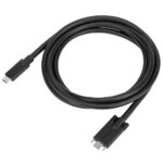 Targus ACC1122GLX USB-C to USB-C Cable 1.8m USB 3.2 Gen 1 Black Male to Male