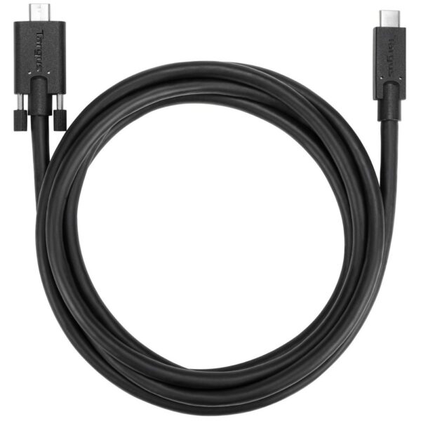 Targus ACC1122GLX USB-C to USB-C Cable 1.8m USB 3.2 Gen 1 Black Male to Male