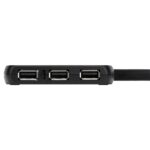 Targus ACH114EU 4-Port USB 2.0 Hub 480 Mbit/s Black Plug & Play USB Powered