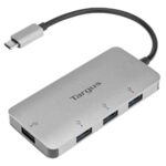 Targus ACH226EU USB 3.2 Gen 1 Type-C to 4-Port USB-A Hub 5Gbps Silver