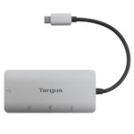 Targus ACH226EU USB 3.2 Gen 1 Type-C to 4-Port USB-A Hub 5Gbps Silver
