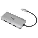 Targus ACH226EU USB 3.2 Gen 1 Type-C to 4-Port USB-A Hub 5Gbps Silver