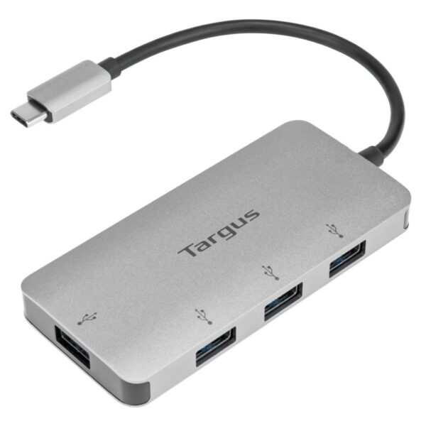 Targus ACH226EU USB 3.2 Gen 1 Type-C to 4-Port USB-A Hub 5Gbps Silver