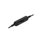Targus AEH102GL Wired Headset with Boom Microphone, USB Type-A, Passive Noise Cancelling, Black