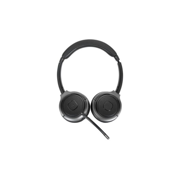 Targus AEH104GL Wireless & Wired Headset with Boom Mic, USB-C, Bluetooth 5.0, 3.5mm, Black