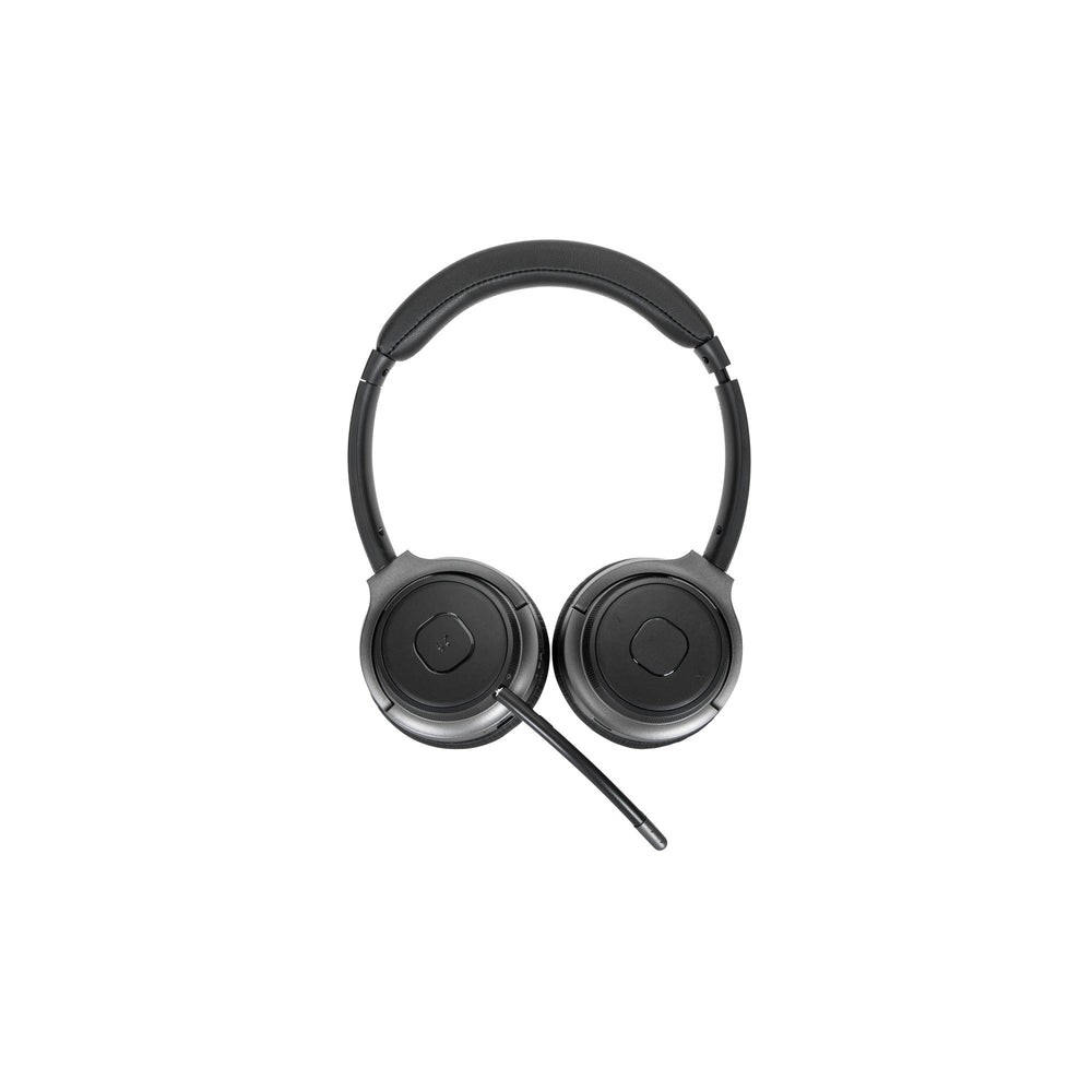 Targus AEH104GL Wireless & Wired Headset with Boom Mic, USB-C, Bluetooth 5.0, 3.5mm, Black Targus AEH104GL Wireless & Wired Headset with Boom Mic, USB-C, Bluetooth 5.0, 3.5mm, Black