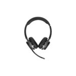 Targus AEH104GL Wireless & Wired Headset with Boom Mic, USB-C, Bluetooth 5.0, 3.5mm, Black