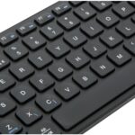 Targus AKB862UK Compact Multi-Device Wireless Bluetooth 5.1 QWERTY UK English Keyboard Black
