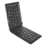 Targus AKF003NO Mini Bluetooth 5.1 QWERTY Nordic Ergonomic Keyboard Black, Rechargeable