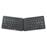 Targus AKF003NO Mini Bluetooth 5.1 QWERTY Nordic Ergonomic Keyboard Black, Rechargeable