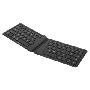 Targus AKF003UK Mini Universal Bluetooth 5.1 QWERTY UK English Ergonomic Keyboard Black