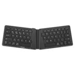 Targus AKF003UK Mini Universal Bluetooth 5.1 QWERTY UK English Ergonomic Keyboard Black