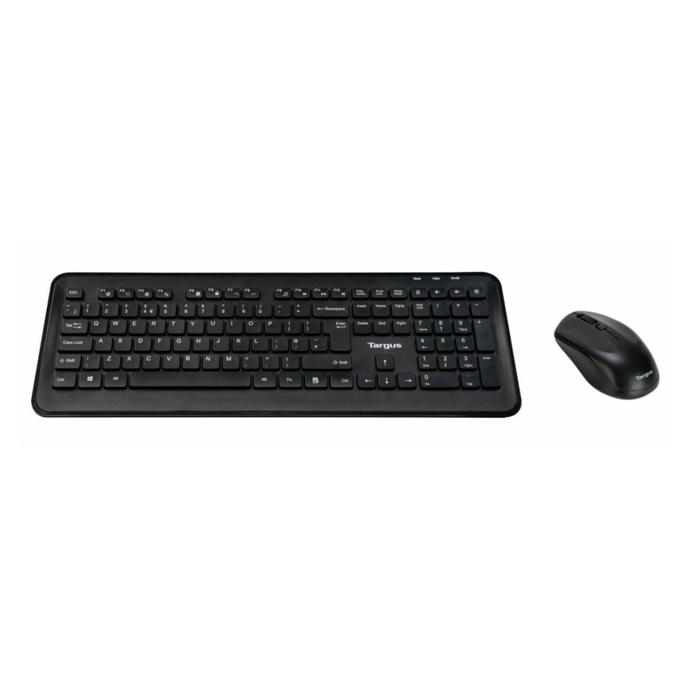 Targus AKM610UK Wireless Full-size QWERTY Keyboard and Mouse Combo, 1600 DPI, Black Targus AKM610UK Wireless Full-size QWERTY Keyboard and Mouse Combo, 1600 DPI, Black