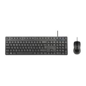 Targus AKM622UK Wired USB Keyboard & Mouse Set, QWERTY UK English, Black