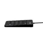 Targus AKP13GL Universal Wired USB Numeric Keypad Black, 18 Keys, 1.5m Cable, Plug & Play, GRS Certified