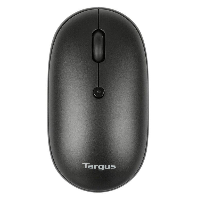 Targus AMB581GL Compact Multi-Device Dual Mode Antimicrobial Wireless Mouse Black