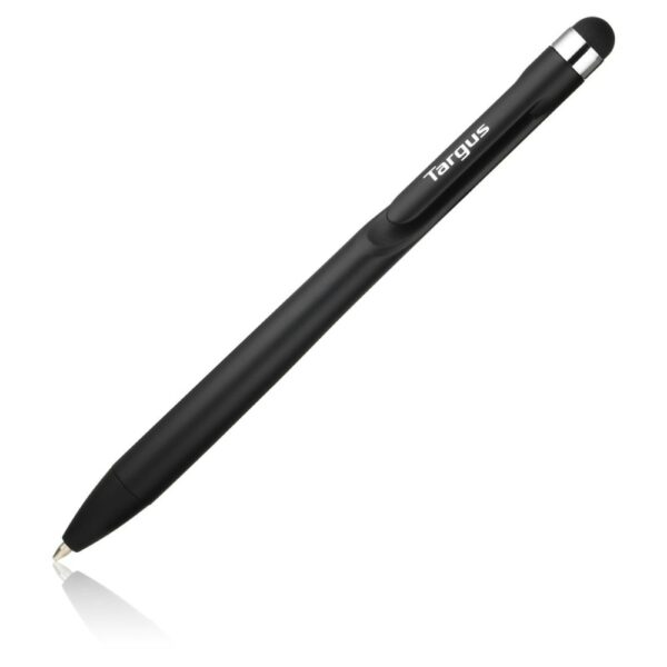 Targus AMM163AMGL Universal Capacitive Touchscreen Stylus Pen - Black, Silver