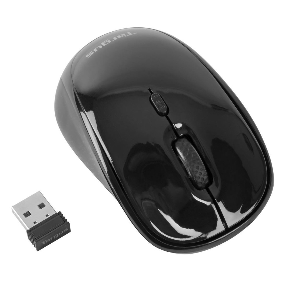 Targus AMW50EU Blue Trace Wireless Mouse for Office, 800 DPI, Ambidextrous, Black Targus AMW50EU Blue Trace Wireless Mouse for Office, 800 DPI, Ambidextrous, Black