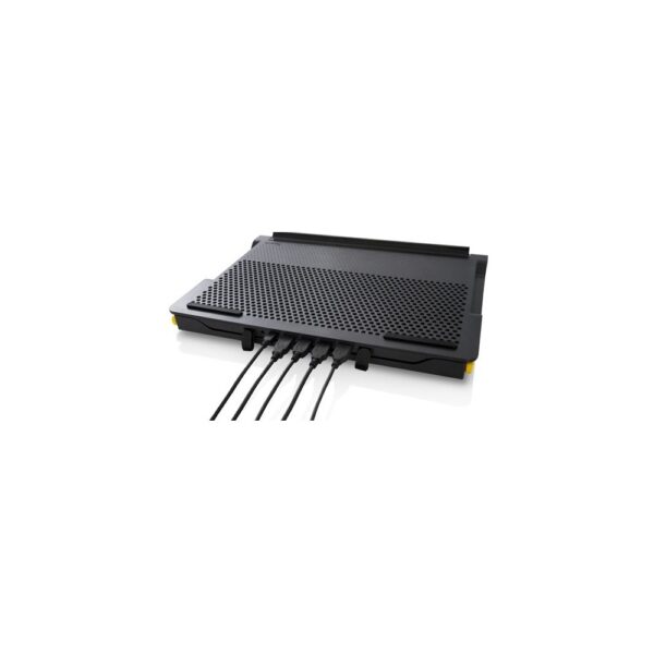 Targus AWE81EU Chill Mat+ Laptop Cooling Pad with 4-Port USB Hub, Dual Fans - Black