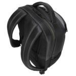 Targus City Gear 3 Laptop Backpack for 12-14" Devices - Black Polyurethane
