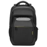 Targus City Gear 3 Laptop Backpack for 12-14" Devices - Black Polyurethane