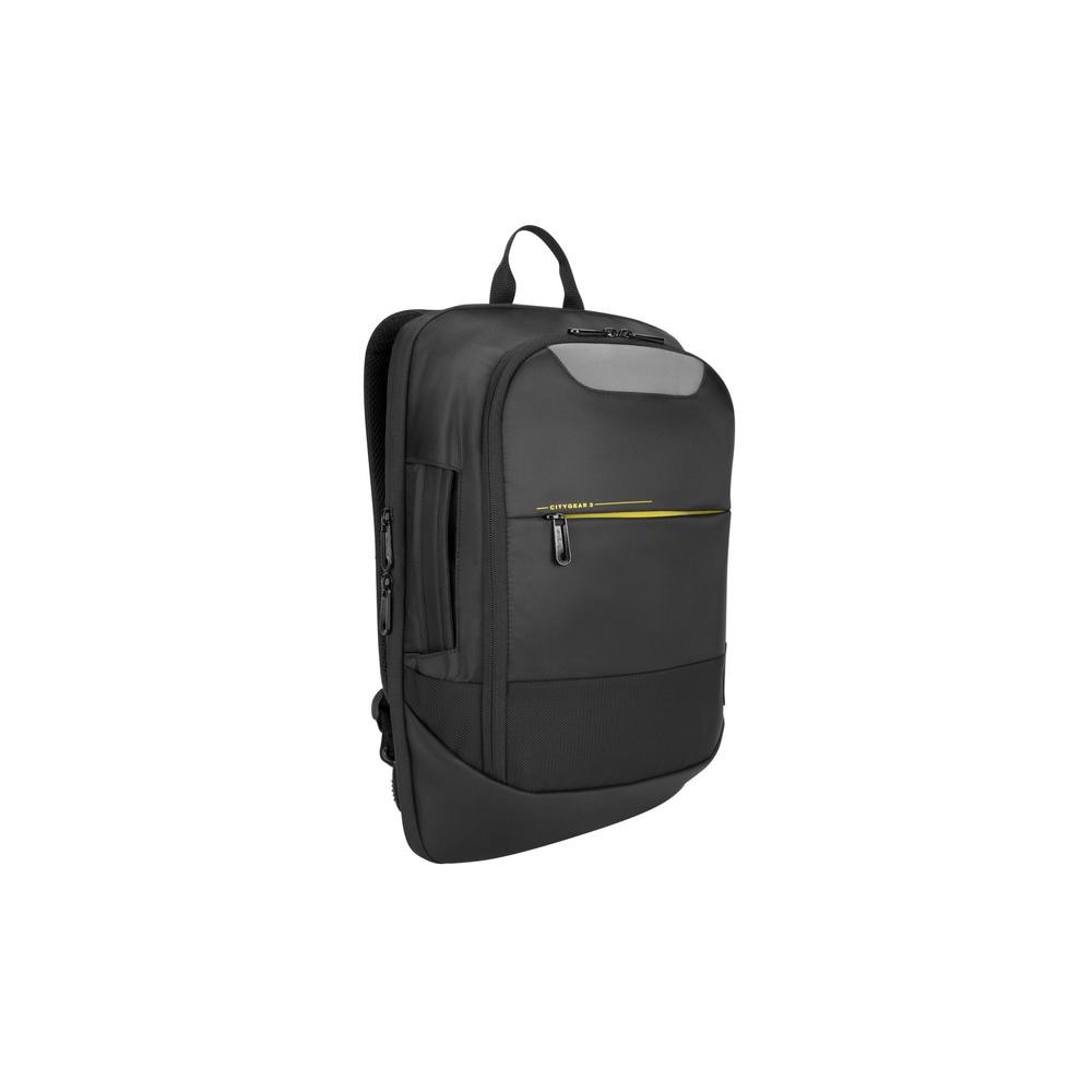 Targus CityGear Convertible Laptop Backpack 15.6" Black Nylon Polyester Shock Resistant Targus CityGear Convertible Laptop Backpack 15.6" Black Nylon Polyester Shock Resistant