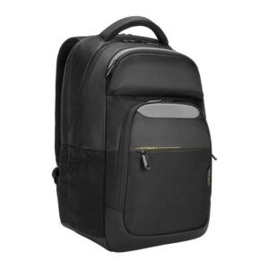 Targus CityGear Laptop Backpack for 17.3" Notebooks & Tablets, Monochromatic Black, Polycarbonate